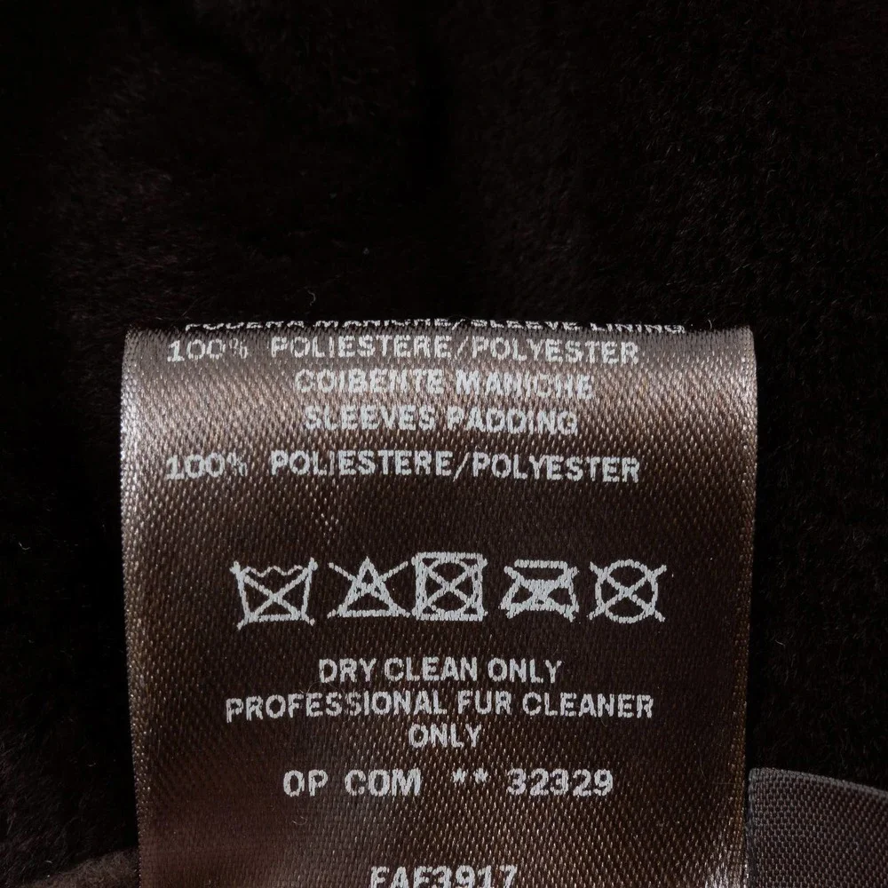 Rare Handmade Loro Piana Calfskin Mink Fur Jacket Men's 50 (Medium)